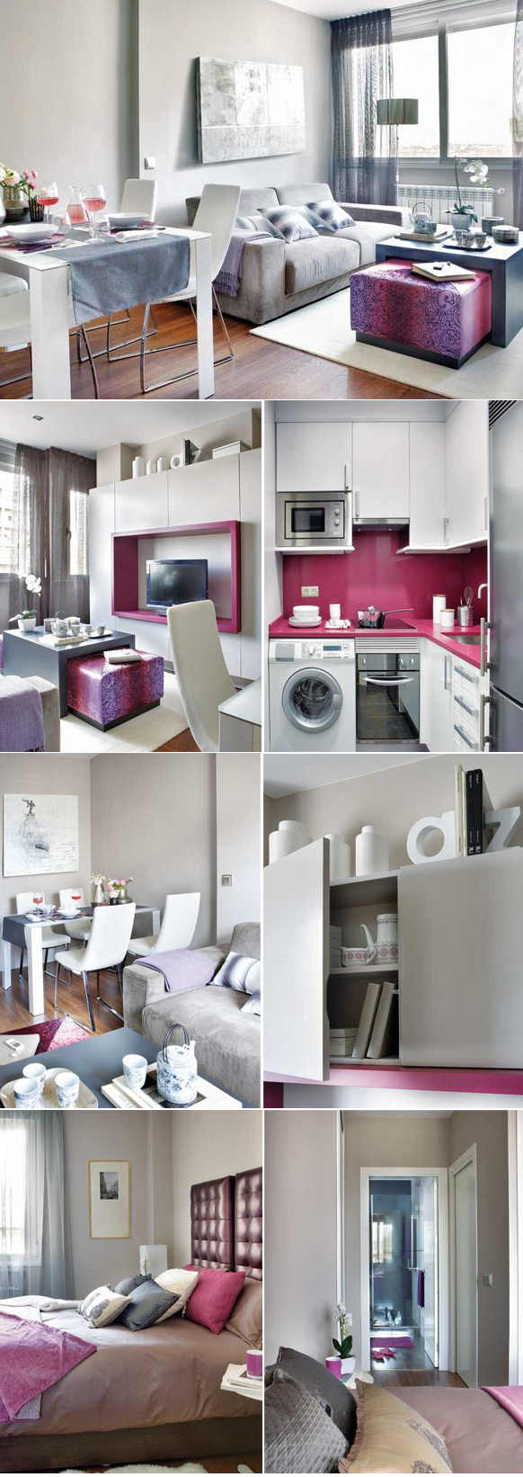Design interior cu accente roz Design interior cu accente roz