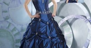 Rochie de mireasa albastra
