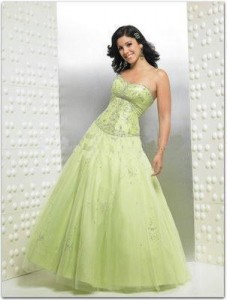rochie de mireasa verde