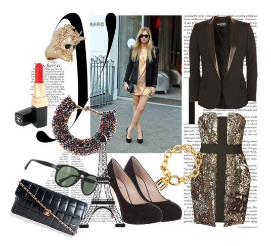 rochie aurie cu paiete