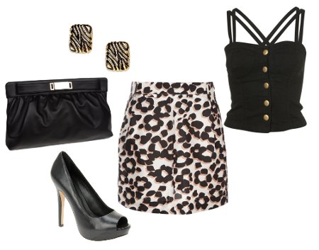 tinuta petrecere cu animal print tinuta petrecere cu animal print