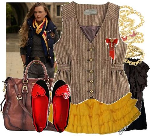 Back to school: Stilul preppy - stilul preppy cardigan,curea carouri,curea panglica,bentite,funde,camasi,genunchi,pantaloni,fuste,ciorapi colorati,pantofi de lac,pantofi oxford,balerini,piese vestimentare,ralph lauren,lacoste,educata,politicoasa,increzatoare,atitudine,tinuta,outfit,college,office,scoala,back to school,2011,trend,moda,serena van der woodsen,blair waldorf,gossip girl,stilul preppy,haine,imbracaminte,stil vestimentar,stil,preppy,sporturi preppy,tommy hilfiger,j. crew,blazer,cravata,tricou polo, bijuterii diamant, perle, coafura simpla, par pieptanat, machiaj imaculat
