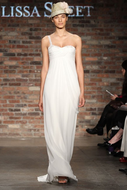 rochie simpla alba