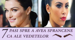 7 pasi spre a avea sprancene ca ale vedetelor - Frumusete
