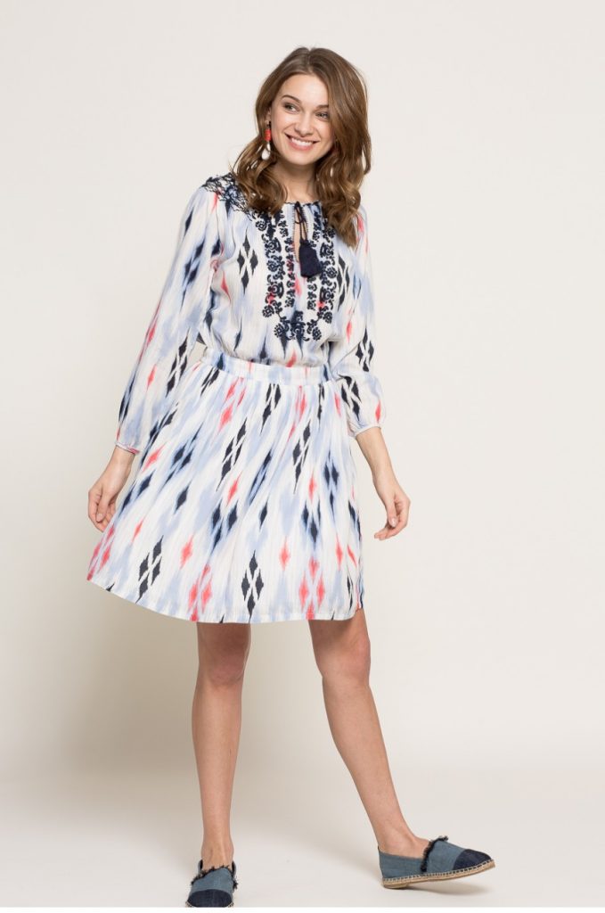 rochie aspect rustic