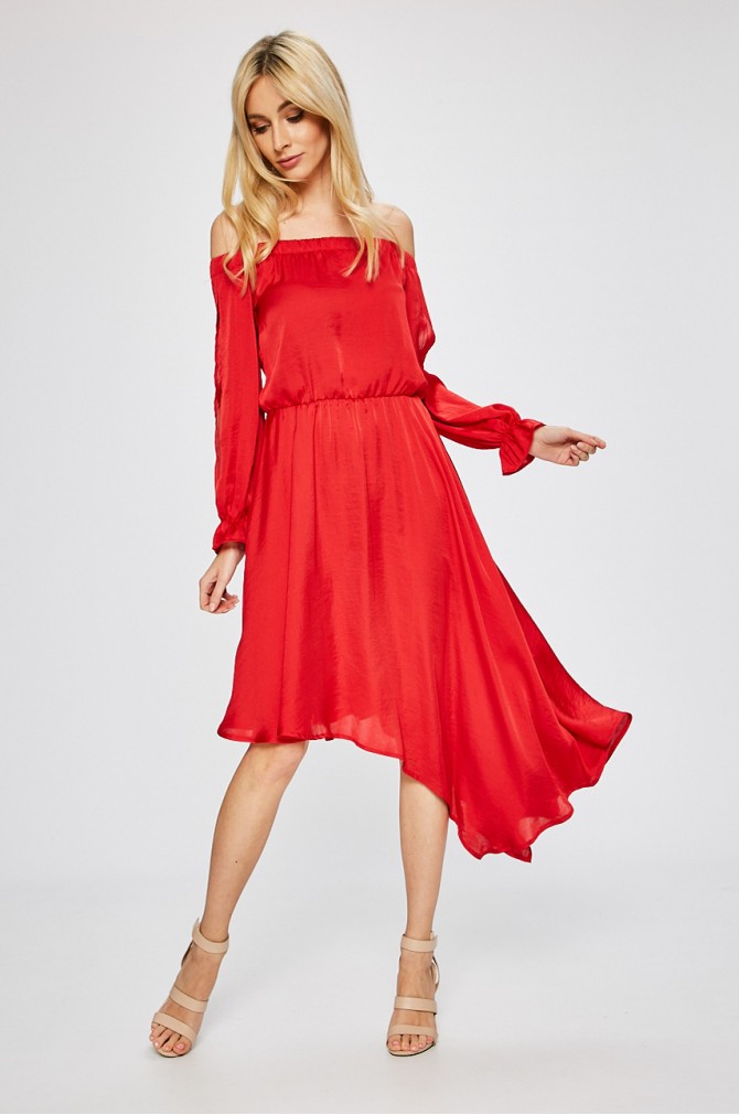 rochie rosie de banchet rochie rosie de banchet