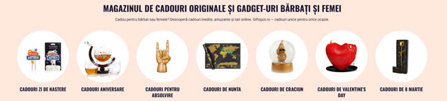 Idei de cadouri pentru luna dedicata femeii - Recomandari Online