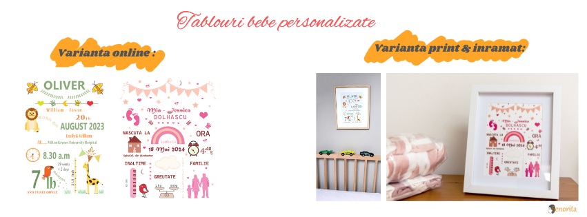 Tablouri bebe personalizate - Tablouri bebe personalizate -