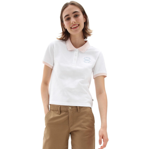 Tricou Vans How To Duffy pentru femei VN0A5ATCWHT1 - Tricou femei Vans How To Duffy VN0A5ATCWHT1